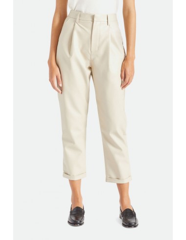 Aberdeen Leather Trouser Pant - Beige Jusqu'à 80% De Réduction